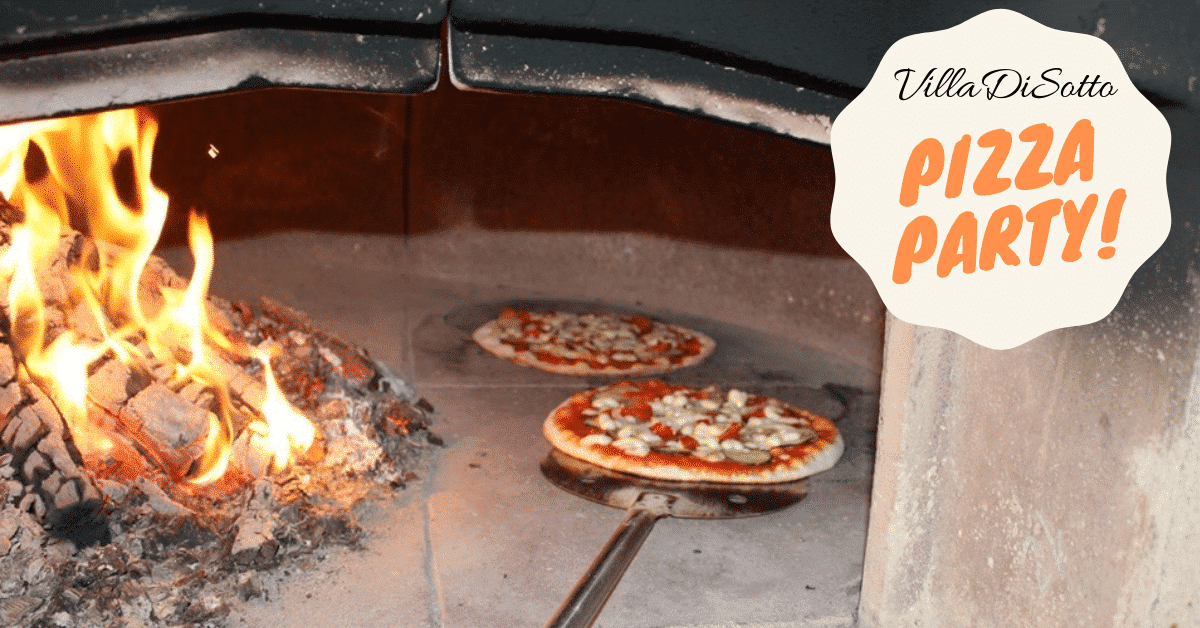 VillaDiSotto Pizza Party!