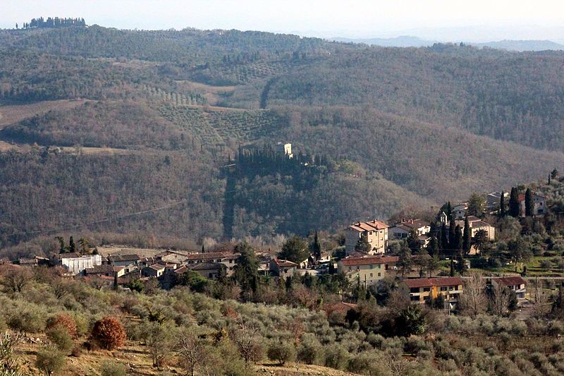 Lecchi in Chianti - Villa di Sotto