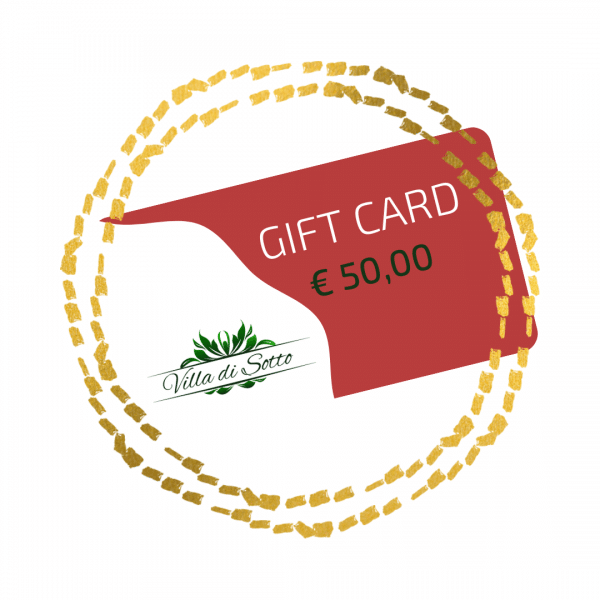 Carte cadeau 50,00 Euro - Villa di Sotto