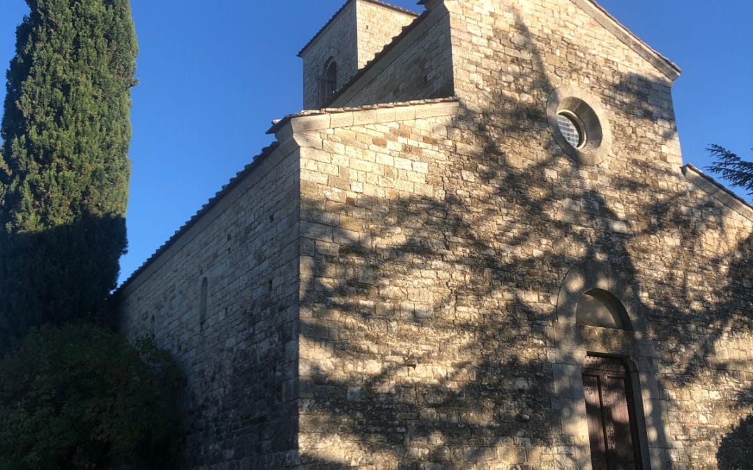 Romanische Pfarrkirche San Giusto in Salcio - Villa di Sotto