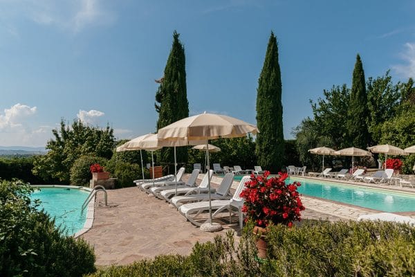 Außen-Panorama-Pools - Villa di Sotto