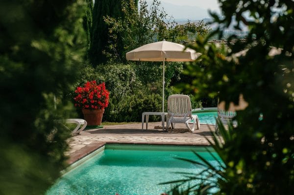 Außen-Panorama-Pools - Villa di Sotto