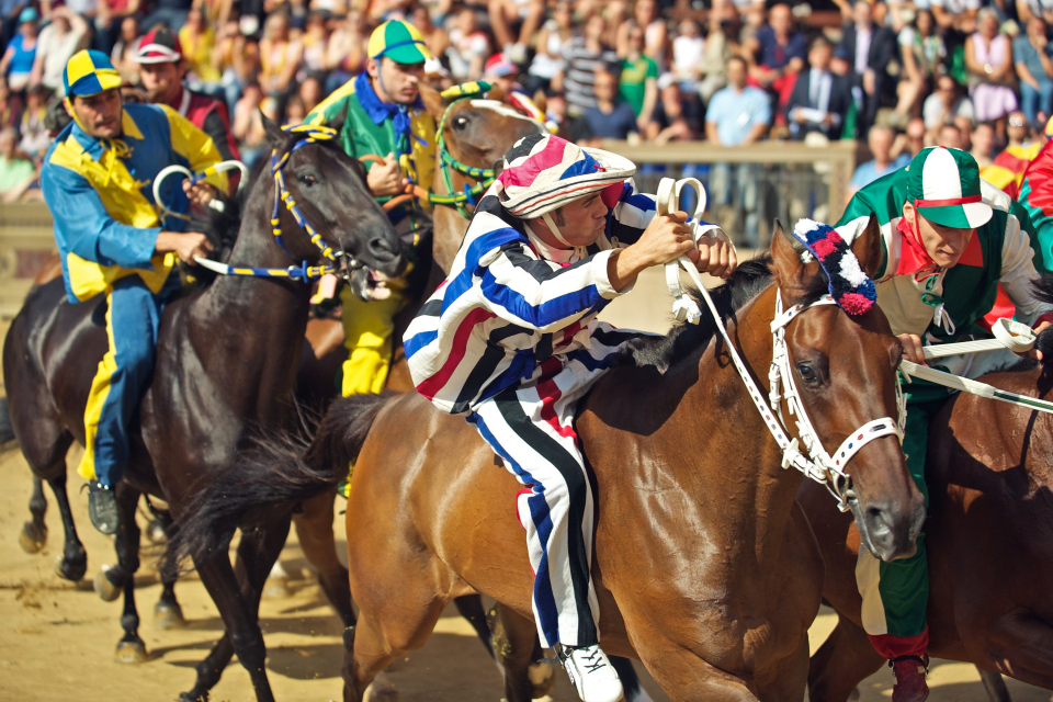 Le Palio: les origines